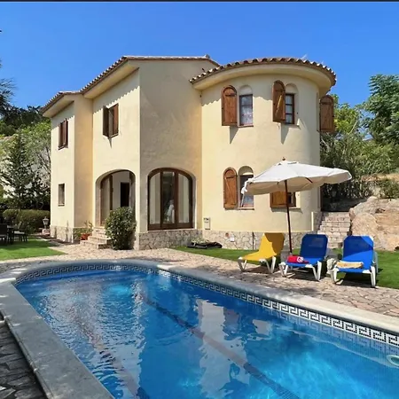 Mediterranea Con Piscina, Jardin Privado Y 3 Hab., Cerca De La Playa En La Costa Brava - Es-209-56 パラモス