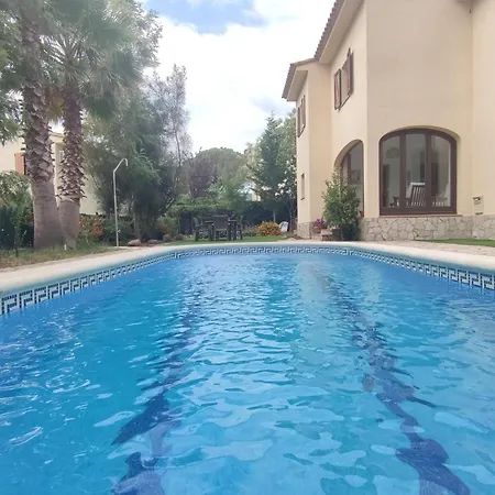 Mediterranea Con Piscina, Jardin Privado Y 3 Hab., Cerca De La Playa En La Costa Brava - Es-209-56 * パラモス